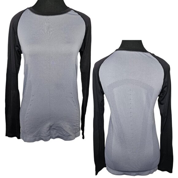 Champion Duo Dry Long Sleeve, Set of 2, Size Small, Purple and Black - Picture 2 of 14